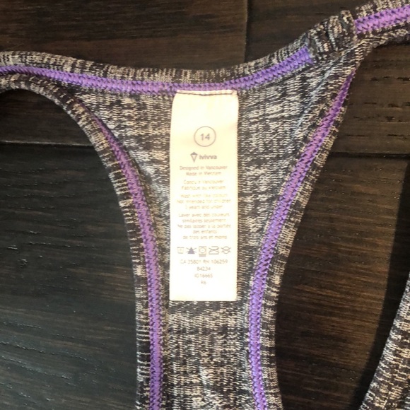 Ivivva by lululemon- kid’s tank top - Picture 2 of 3
